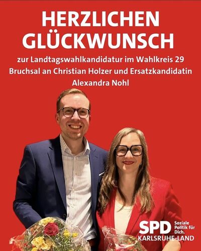 Christian Holzer und Alexandra Nohl